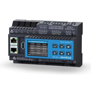 UMG 801<br> מבית JANITZA – מערכת מודולארית למדידה וניטור חשמל חכם